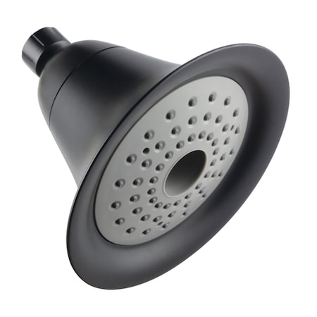 Kingston Brass 2Function 6Inch Shower Head, Matte Black KX360